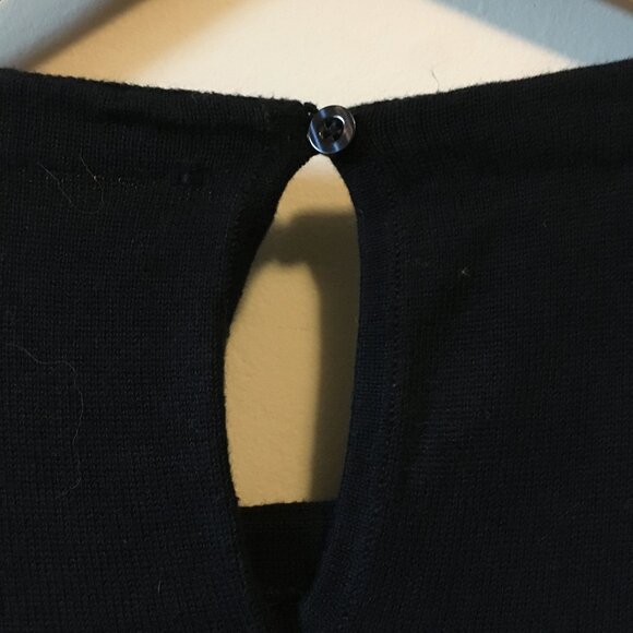 Monsoon Folksy 100% Cotton Embroidered 3/4 Sleeve Knit Dress - Picture 8 of 15